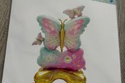 Butterfly &amp; flower foil Balloon set