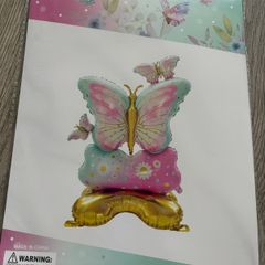 Butterfly & flower foil Balloon set