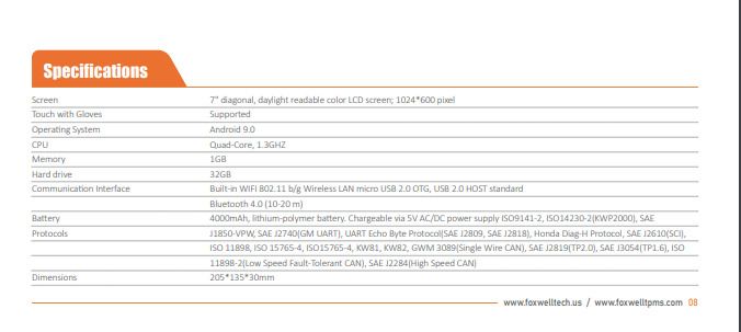 i70TS Automotive Diagnostic System