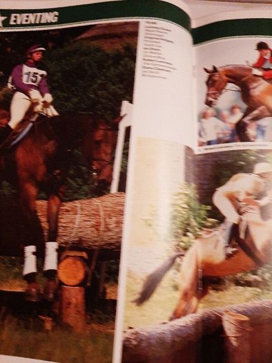 old 1984 Olympic special horse magazine