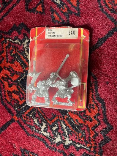 Warhammer Orcs Big Uns Command Group X2
