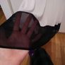 Pink Brand Black Lace and White Dress Image 5