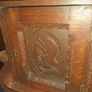 Hand Carved Oak Wall Unit Image 2