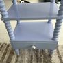 Parker Bobbin Purple Acacia Wood Side Table from Oliver Bonas Image 10