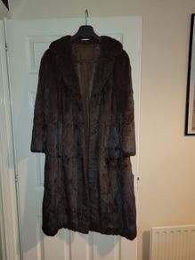 Genuine fur coat