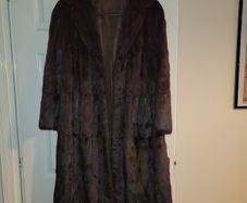 Genuine fur coat