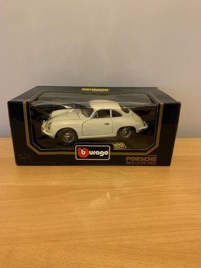 1/18 Burago Model Car Porsche 356 B Coupe 1962