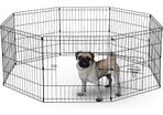 8 Panel Playpen Suitable for Dogs/Puppies/Cats & Rabbits foldable ideal for Indoor/Outdoor use puppy play pen MULTIPLE SIZES AVAILABLE (FREE POSTAGE)