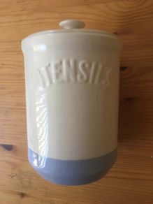 Mason Cash Utility Jar Cornflour Blue