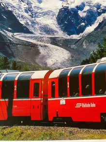 Poster Berlina Express Train