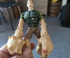 2006 Hasbro Spider-Man 3 Movie SANDMAN Marvel Legends 5" Action Figure