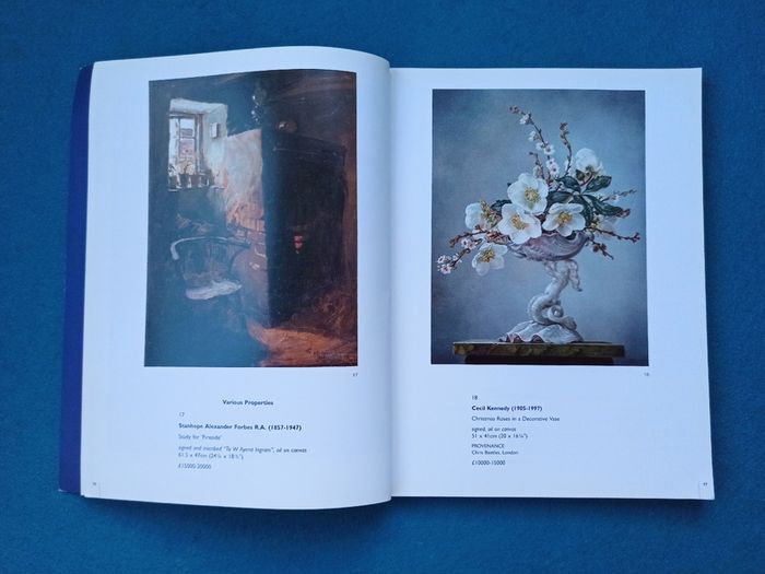 Phillips "20th Century British & Irish Art"  auction catalog  21st  November  2000