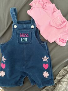 Guess Love baby dungaree