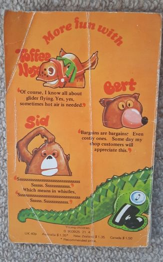 1970s Children's Book Further Adventures of Jungle Ted and the Laceybuttonpoppers
