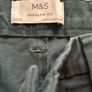 Marks and Spencer Teal Chinos Image 6