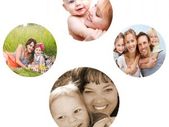 4 X Personalised Round Drink Coasters