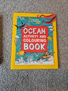National Geographic Kids Ocean Activity and Colouring Book