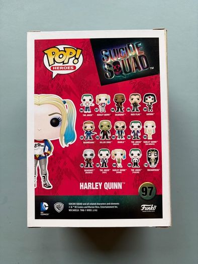 Funko Pop - Harley Quinn 97 - Marvel Suicide Squad - Vinyl Action Figure