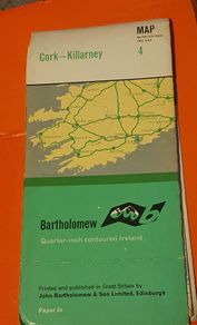 Map of Cork -Killarney