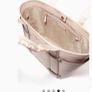 MK Michael Kors leather travel shopping bag rose colour pink Image 2