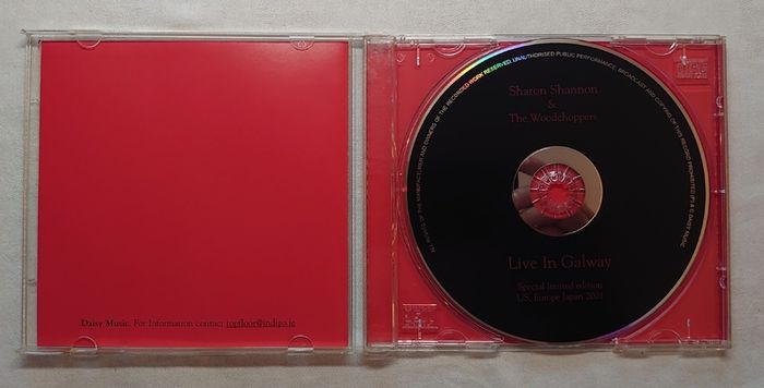 Sharon Shannon And The Woodchoppers - Live In Galway - CD