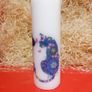 Large brand new unscented decorative pillar candle Image 3