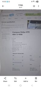 Compass Rallye GTE 400/2 | 1998 | 2 Berth | Single