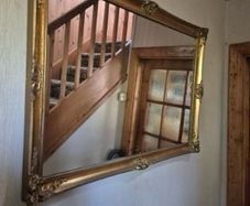 Gold Gilt-framed Mirror
