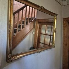 Gold Gilt-framed Mirror