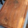 Beautiful Old Brass Inlaided Tray Image 5