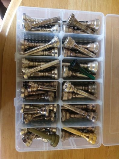 trumpet mouthpieces. Marcinkiewicz signature models.