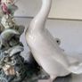 Lladro "How Do You Do?" Figurine : Mother Duck with Ducklings & Snail Image 9