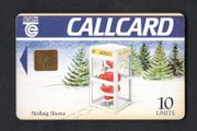 1992 Ireland 10 unit Happy Christmas (Nollaig Shona) (Gemplus GEM1) Call Card Used. Telecom Eireann card number 1039.