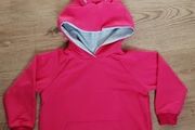 Two Oversized Bunny rabbit hoodie/ long tunic for 3 and 7years old