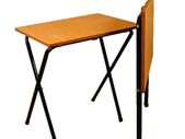 Folding Exam Tables 600x600 mm 10 desks