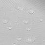 Waterproof fabric by the meter 2 M x 160 cm Durable outdoor material ideal for cushions curtains furniture covers garden seating and sewing projects Light Grey Oeko-Tex certified Image 2