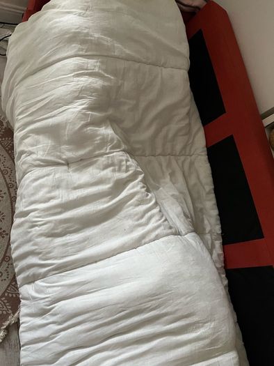 blanket, single, thick