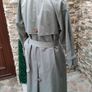 Vintage Nuage ladies trenchcoat Approximately late 90s early 00s Size 10 on label The colour is a pale bluey grey with brown buttons It's got an inner lining that can be removed Image 6