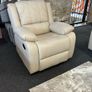 New Cream Microfibre Fabric sofas Easy Clean Image 3