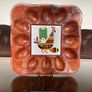 Vintage 1970s Chicken Tile on Bamboo Deviled Eggs Platter or storage Image 10