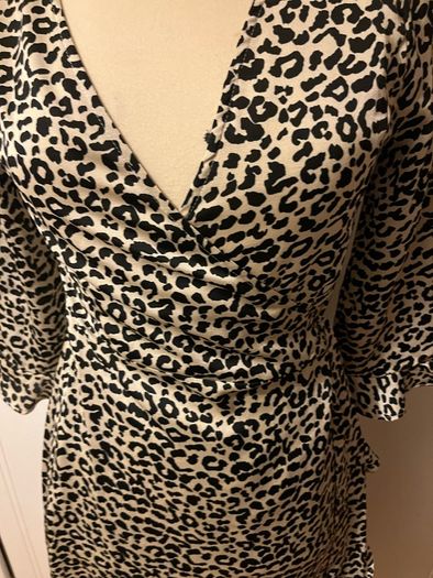Leopard print dress