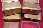 Wooden Boxes  X  5