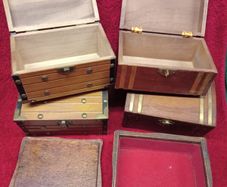 Wooden Boxes  X  5