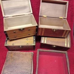 Wooden Boxes  X  5