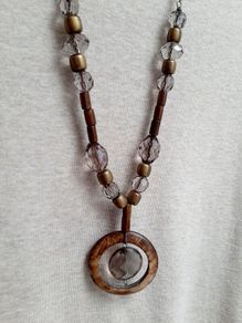 Pendant ombre necklace