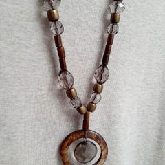 Pendant ombre necklace