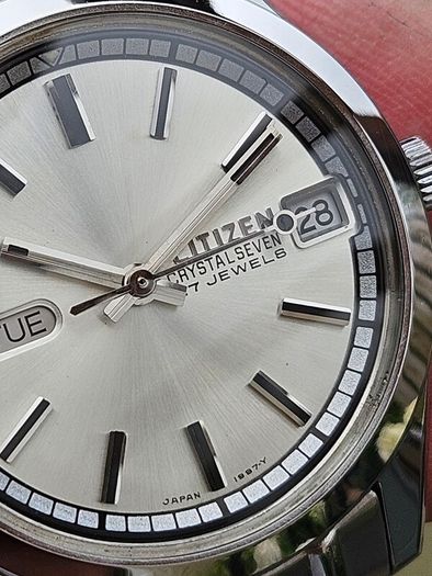 Watch Citizen Crystal Seven Automatic. 1969.