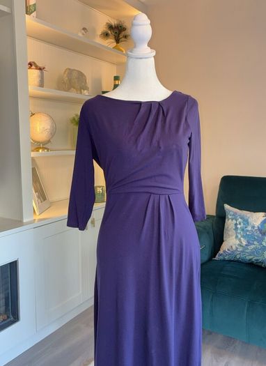 Brand-New Ladies Purple Dress from L.K. Bennett London. Size UK 8 / EU 36