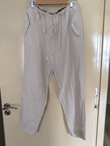 Man Linen trousers