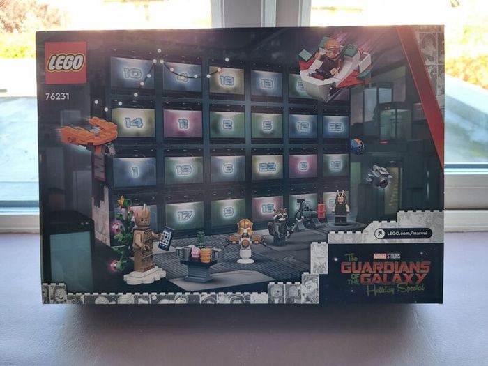 lego 76231 Guardians of the Galaxy advent calendar